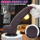 9.64in Smooth Head Flexible Silicone Big Dildo Adult Man Penis Sex Product