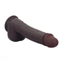 9.64in Smooth Head Flexible Silicone Big Dildo Adult Man Penis Sex Product