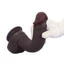 9.64in Smooth Head Flexible Silicone Big Dildo Adult Man Penis Sex Product