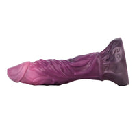 9.64in Squeezing Inflatable Alien Penis Fantasy Odd Silicone Dildo For Clit