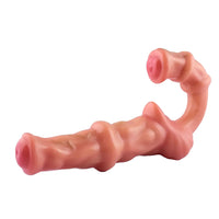 9.64in Strapless Strap on Silicone Soft Dildo For Anal Vaginal Fucking Sex Toy