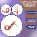 9.64in Strapless Strap on Silicone Soft Dildo For Anal Vaginal Fucking Sex Toy