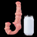 9.64in Strapless Strap on Silicone Soft Dildo For Anal Vaginal Fucking Sex Toy