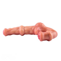 9.64in Strapless Strap on Silicone Soft Dildo For Anal Vaginal Fucking Sex Toy