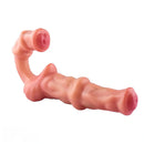 9.64in Strapless Strap on Silicone Soft Dildo For Anal Vaginal Fucking Sex Toy