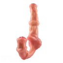 9.64in Strapless Strap on Silicone Soft Dildo For Anal Vaginal Fucking Sex Toy