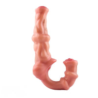 9.64in Strapless Strap on Silicone Soft Dildo For Anal Vaginal Fucking Sex Toy
