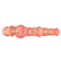 9.64in Strapless Strap on Silicone Soft Dildo For Anal Vaginal Fucking Sex Toy