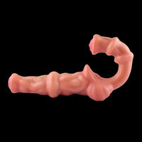 9.64in Strapless Strap on Silicone Soft Dildo For Anal Vaginal Fucking Sex Toy