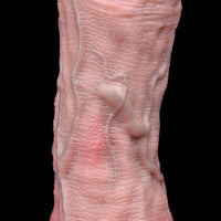 9.65in Dual Density Silicone Ejaculating Dildo Cock Tool For Jerking Off