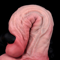 9.65in Dual Density Silicone Ejaculating Dildo Cock Tool For Jerking Off