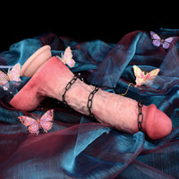 9.65in Dual Density Silicone Ejaculating Dildo Cock Tool For Jerking Off