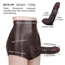 9.65in Ergonomic Design Hollow Strap on Dildo Panty For Men Women