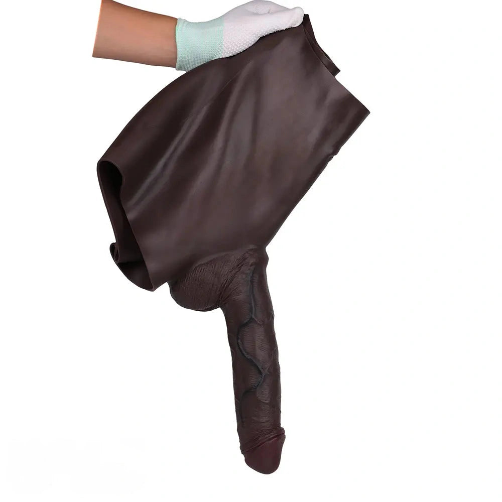 9.65in Ergonomic Design Hollow Strap on Dildo Panty For Men Women
