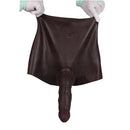 9.65in Ergonomic Design Hollow Strap on Dildo Panty For Men Women
