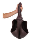 9.65in Ergonomic Design Hollow Strap on Dildo Panty For Men Women
