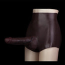 9.65in Ergonomic Design Hollow Strap on Dildo Panty For Men Women