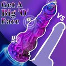 9.65in Fantasy Soft Silicone Monster Dildo For Couples Love Play
