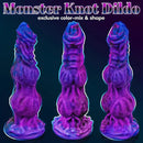 9.65in Fantasy Soft Silicone Monster Dildo For Couples Love Play