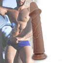 9.65in High Quality Special-shaped Lifelike Dildo With Veins