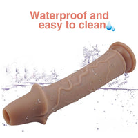 9.65in High Quality Special-shaped Lifelike Dildo With Veins