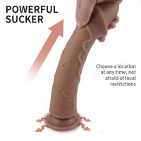 9.65in High Quality Special-shaped Lifelike Dildo With Veins