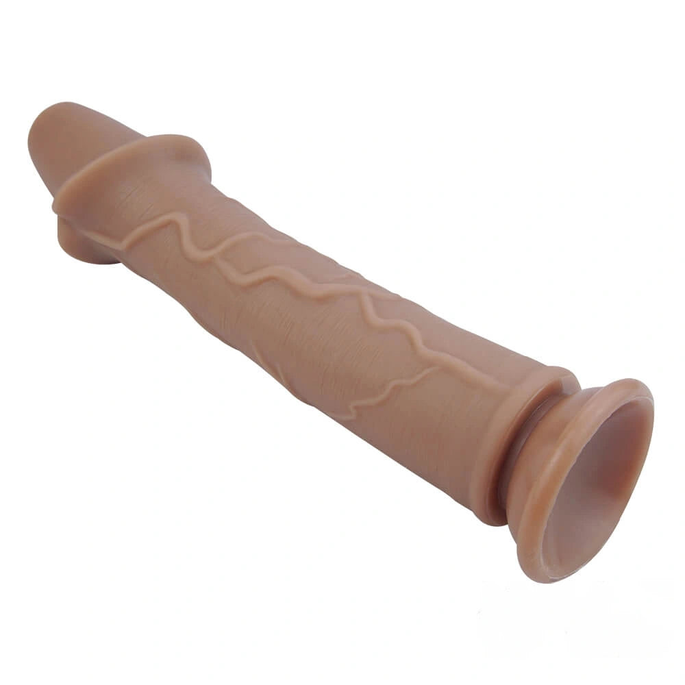 9.65in High Quality Special-shaped Lifelike Dildo With Veins