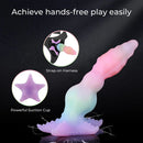 9.65in Monster Big Knot Fantasy Dildo Female Toy With Anal Stimulation