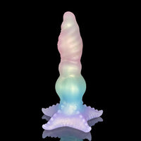 9.65in Monster Big Knot Fantasy Dildo Female Toy With Anal Stimulation