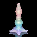 9.65in Monster Big Knot Fantasy Dildo Female Toy With Anal Stimulation