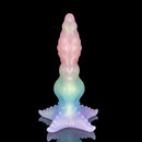 9.65in Monster Big Knot Fantasy Dildo Female Toy With Anal Stimulation