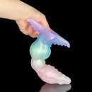 9.65in Monster Big Knot Fantasy Dildo Female Toy With Anal Stimulation