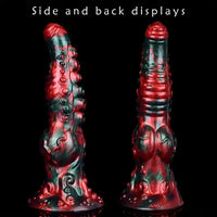 9.65in Silicone Big Soft Thick Tentacle Octopus Monster Dildo Sex Toy