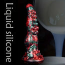 9.65in Silicone Big Soft Thick Tentacle Octopus Monster Dildo Sex Toy