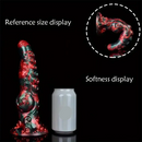 9.65in Silicone Big Soft Thick Tentacle Octopus Monster Dildo Sex Toy