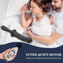 9.65in Silicone Soft Vibrating Dildo With Handle For G-spot Stimulator
