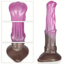 9.68in 9.84in 10.23in Soft Silicone Animal Horse Big Cock Dildo For Sex