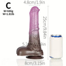 9.68in 9.84in 10.23in Soft Silicone Animal Horse Big Cock Dildo For Sex