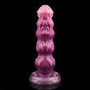9.68in Inflatable Silicone Soft Big Fantasy Odd Dildo Penis Simulator