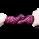 9.68in Inflatable Silicone Soft Big Fantasy Odd Dildo Penis Simulator
