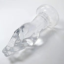 9.6in Big Clear Fist Hand Dildo Adult Sex Toy For Anal Fisting Sex