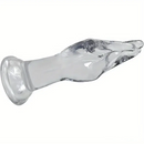 9.6in Big Clear Fist Hand Dildo Adult Sex Toy For Anal Fisting Sex