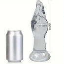 9.6in Big Clear Fist Hand Dildo Adult Sex Toy For Anal Fisting Sex