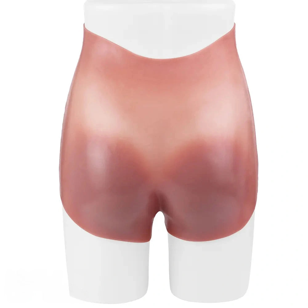 9.6in Hollow Leather Pants Strap on Dildo Liquid Silicone Dildo Sex Toy