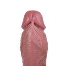 9.6in Hollow Leather Pants Strap on Dildo Liquid Silicone Dildo Sex Toy