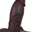 9.6in Hollow Soft Liquid Silicone Realistic Strap on Dildo Panty For Sex