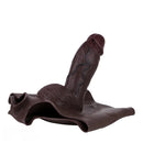 9.6in Hollow Soft Liquid Silicone Realistic Strap on Dildo Panty For Sex