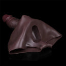 9.6in Hollow Soft Liquid Silicone Realistic Strap on Dildo Panty For Sex