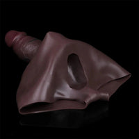 9.6in Hollow Soft Liquid Silicone Realistic Strap on Dildo Panty For Sex