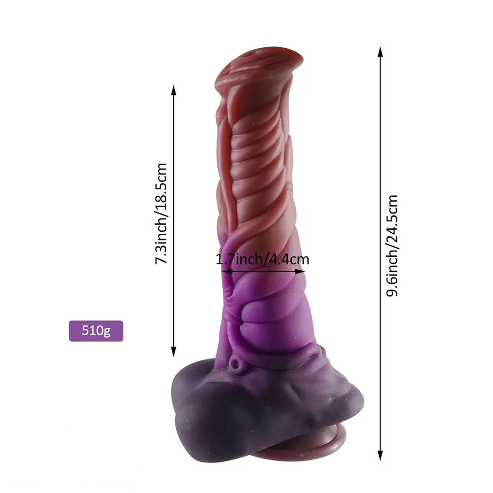 9.6in Horse Cock Fantasy Monster Big Dildo For Stimulation Expansion